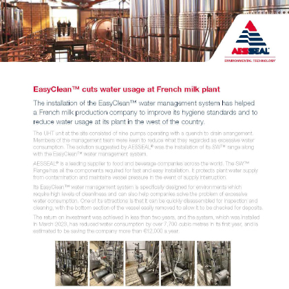 Easy clean saves the day!