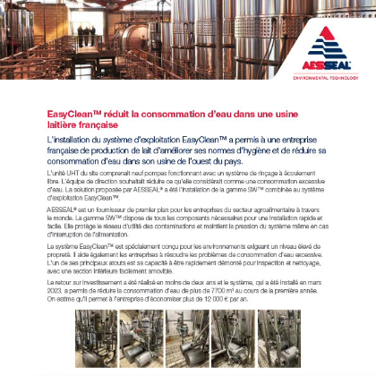 Easy clean saves the day!